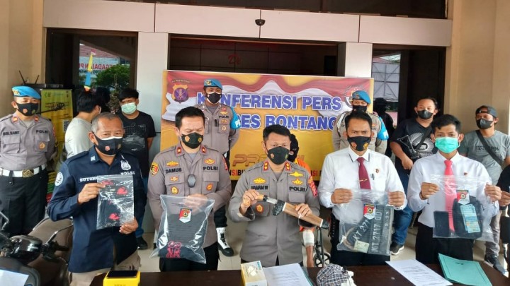 Buronan Rampok di Toko Mama Anjas Didor Polisi