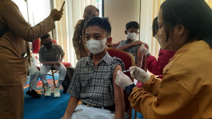 Pemkot Kebut Vaksinasi Pelajar Sekolah Dasar Jelang PTM