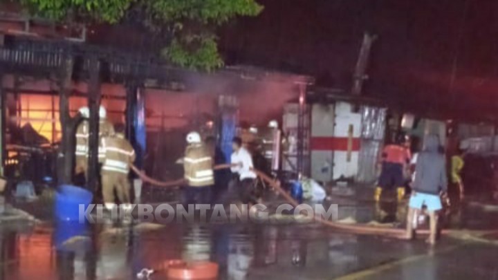 Bontang Kuala Membara, 11 Warga Kehilangan Tempat Tinggal