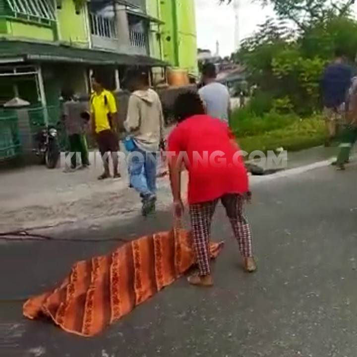 Sempat Dilarikan ke Rumah Sakit, Korban Lakalantas di Depan Ainia Rasyifa Meninggal Dunia