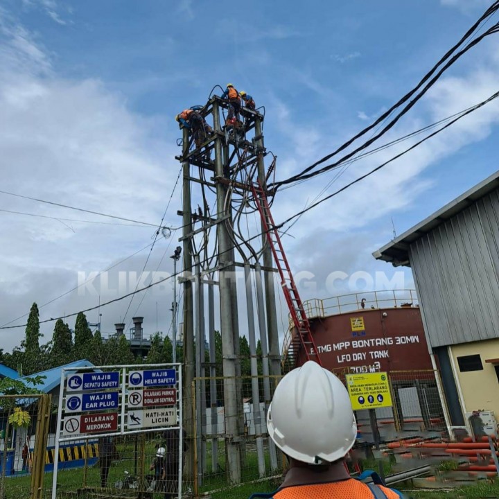 Pemeliharaan Jaringan, Listrik di 4 Wilayah Bontang - Kutim Padam