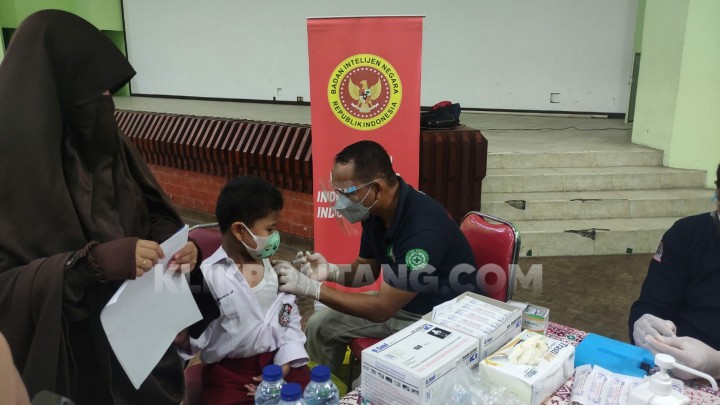 Vaksinasi Anak Usia 6-11 Tahun Mulai Digelar di Bontang