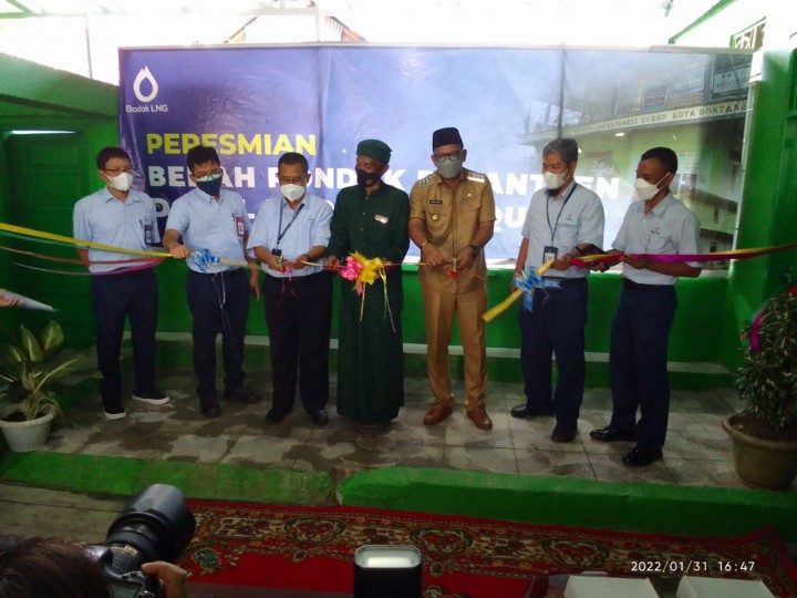 17 Tahun Seadanya, Sarpras Pondok Pesantren Kini Lebih Layak Berkat Badak LNG