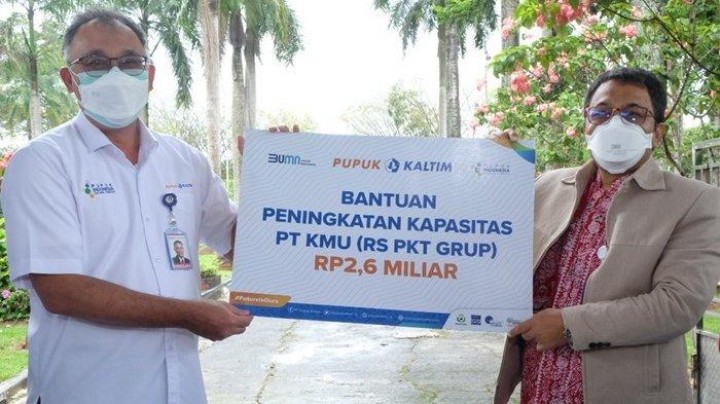 Pupuk Kaltim Tingkatkan Kapasitas RS PKT Grup Senilai Rp2,6 Miliar