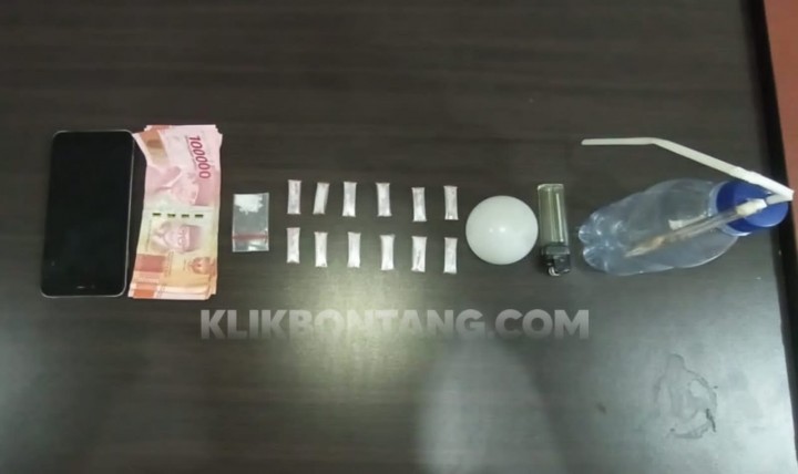 Jaringan Narkoba Asal Loktuan Diobrak Abrik, Polres Bontang Tangkap 3 Orang