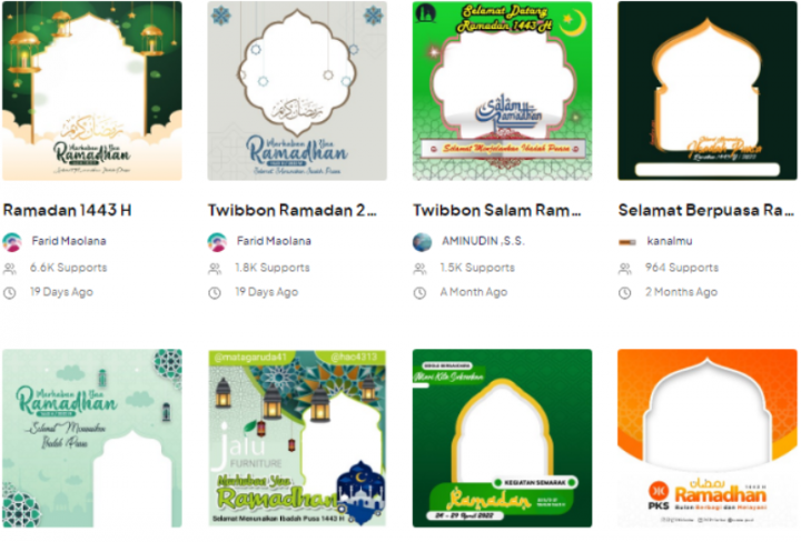 10 Link Bingkai Ucapan Ramadhan 2022 Gratis, Cocok Dipasang di Media Sosial