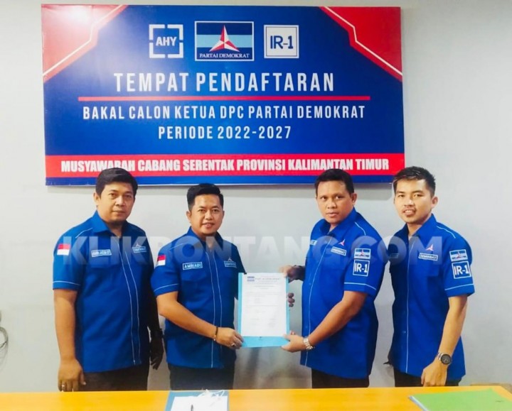 Amriadi Calon Tunggal Ketua DPC Demokrat Bontang