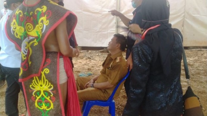 Gubernur Sulteng Rudy Mastura Pingsan Usai Ritual di Titik Nol IKN