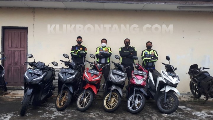 6 Motor Pembalap Liar Diamankan, Alasan Cari Hiburan