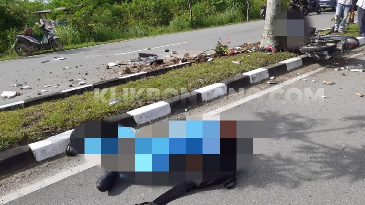 Satu Pengendara Kecelakaan Tunggal di Bonles Meninggal Dunia