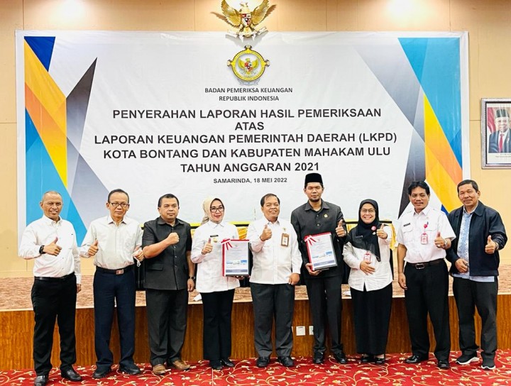 Pemkot Bontang Sukses Pertahankan Opini WTP ke-8 Kali
