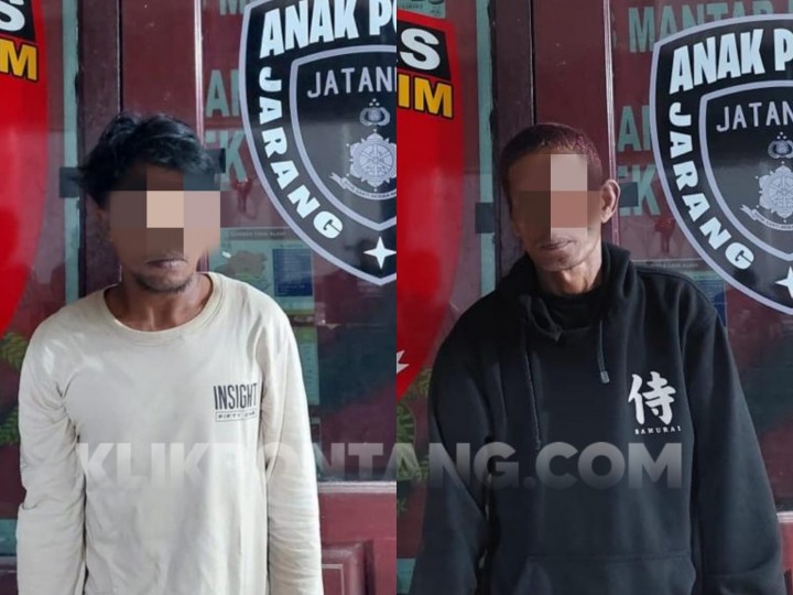 Sempat Buron Sebulan, 2 Pencuri Warung di Marangkayu Diringkus Polisi