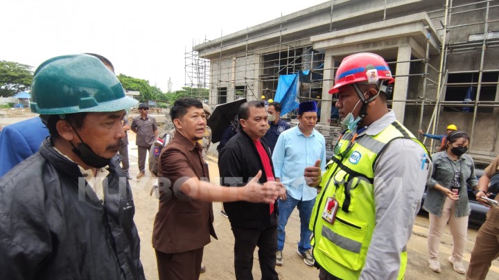 Sidak Dewan; Ada 288 Pekerja Asal Luar Daerah, PT Wika Klaim Sudah Sesuai Perda