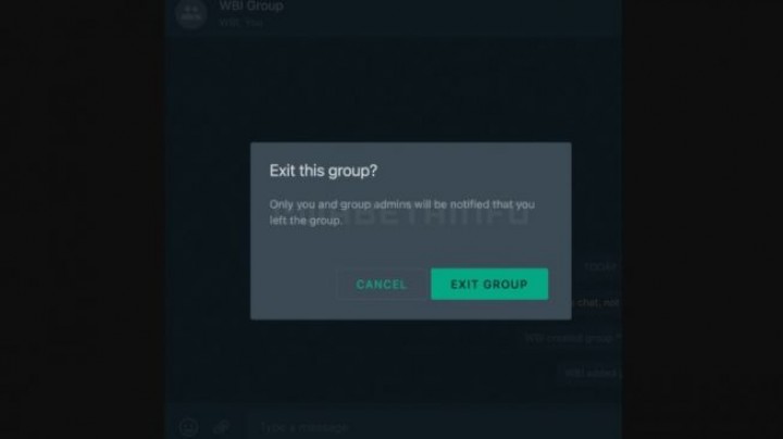 WhatsApp Bikin Fitur Baru, Bisa Keluar Grup Diam-diam