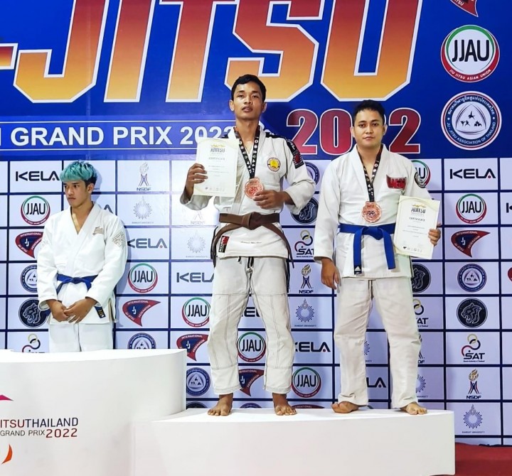 Atlet Jujitsu Bontang Raih Prestasi di Thailand Open, Sumbang Perunggu untuk Indonesia