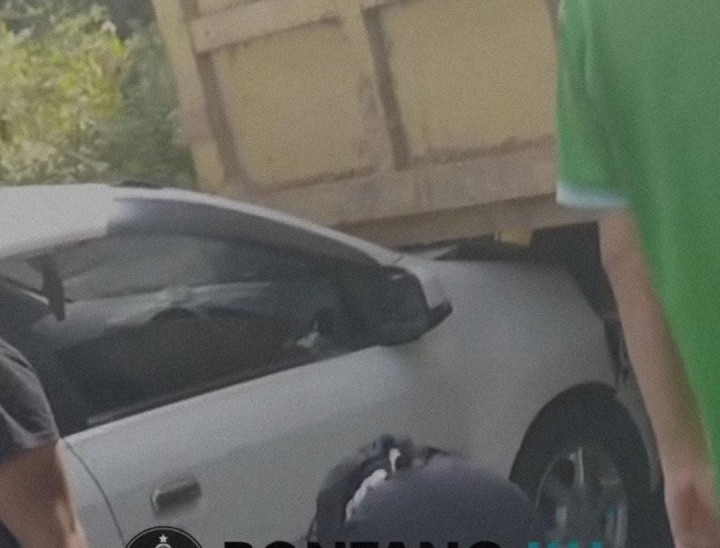 Kronologi Tabrakan Beruntun 4 Kendaraan di Jalan Bhayangkara