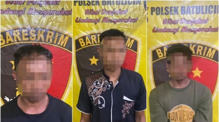 Ladies Digilir Sampai Trauma Berat, Tiga Lelaki di Batu Licin Ditangkap Polisi