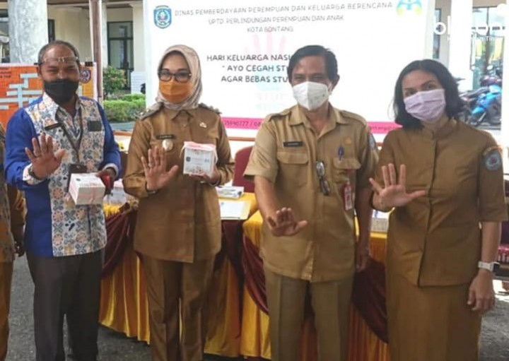 Momen Peringatan Harganas 2022, Wawali Ajak Stake Holder Tekan Stunting