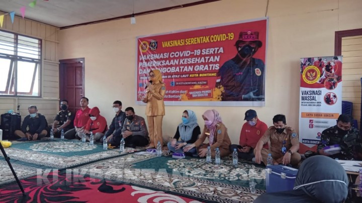 Wawali Apresiasi Binda Kaltim Kaltim Gelar Vaksininasi di Daerah Pesisir