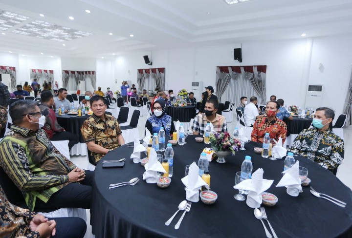 Sambut Kunjungan Danpussenarhanud, Pemkot Bontang Gelar Malam Ramah Tamah
