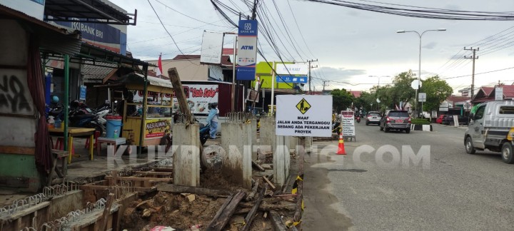 Terkendala Cuaca, Progres Pengerjaan Drainase Jalan R Suprapto Masih 11 Persen