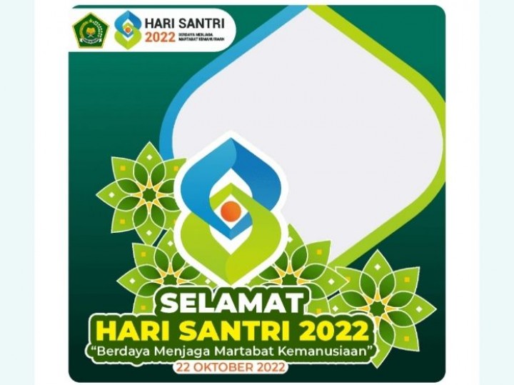 20 Link Twibbon Ucapan Selamat Hari Santri, Desain Modern dan Gratis