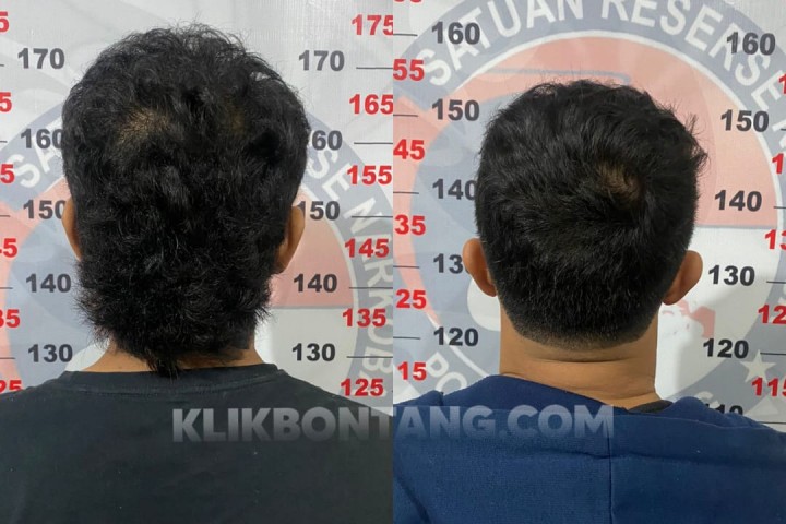 Sempat Sembunyi di Rumah Warga, 2 Pengedar di Berebas Tengah Diciduk