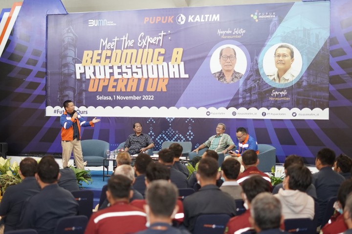 Ciptakan Operator Andal dan Profesional, Pupuk Kaltim Siap Hadapi Tantangan Industri Masa Depan