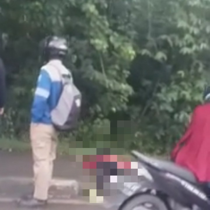 Tabrakan Motor Vs Mobil di Jalan Cipto Mangunkusumo, Pemotor Luka Parah