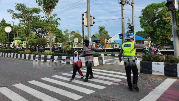 Operasi Lilin 2022, Polres Bontang Buru Pemakai Knalpot Brong & Plat Bodong