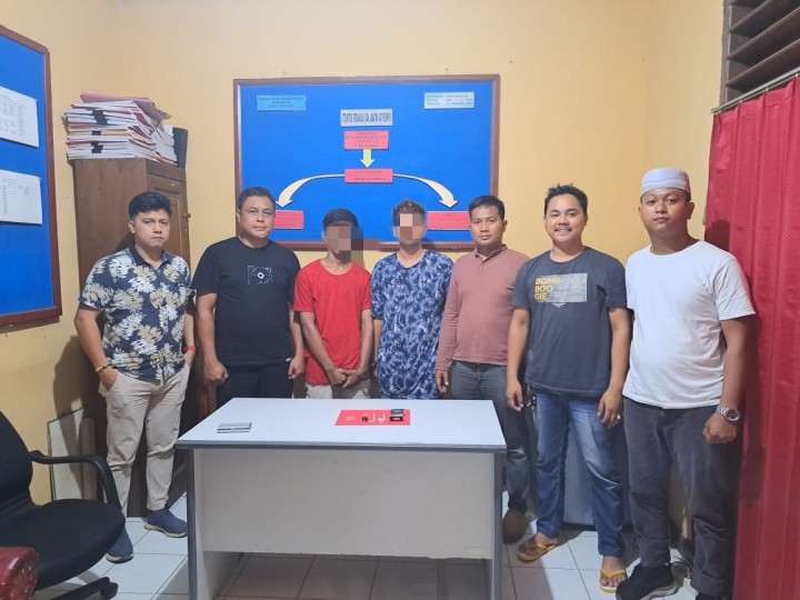 Sering Pesta Sabu, 2 Pemuda di Santan Dicokok  Polisi