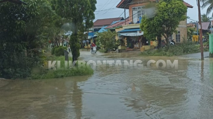 Dalam Seminggu, Guntung 2 Kali Kebanjiran