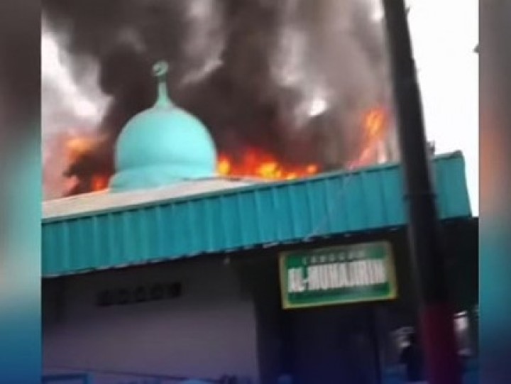 Jelang Maghrib, Jago Merah Lalap Langgar Al Muhajirin Samarinda