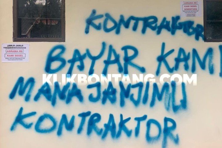 Akhirnya Kontraktor Bayar Utang ke Supplier Material yang Segel Asrama Mahasiswa Bontang
