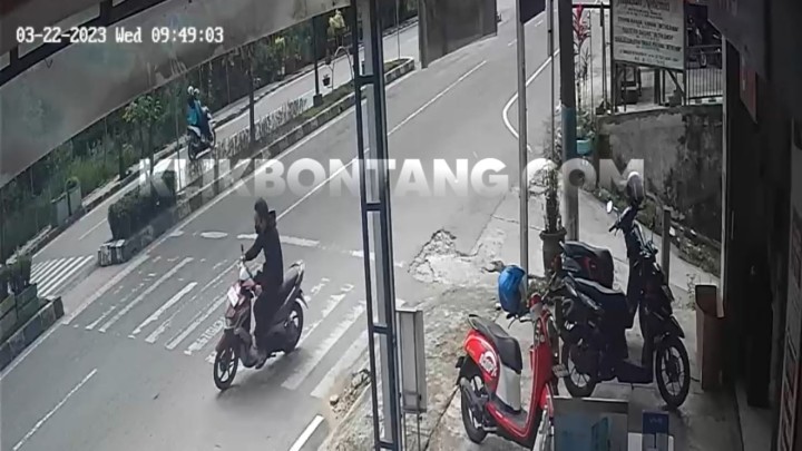Motor Warga Gunung Elai Dicuri di Depan Mata, Pelaku Beraksi Hitungan Detik