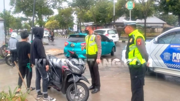 Perangkat ETLE Belum Tersedia, Polres Bontang Terapkan Tilang Manual