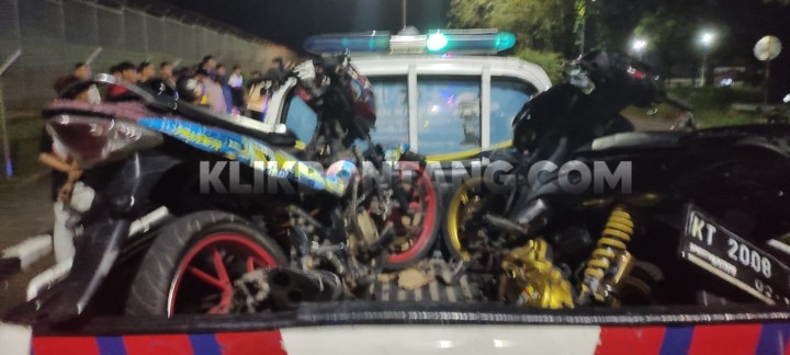 Polantas Bontang Kembali Amankan 2 Unit Motor Pemuda, Disinyalir Ikut Balap Liar