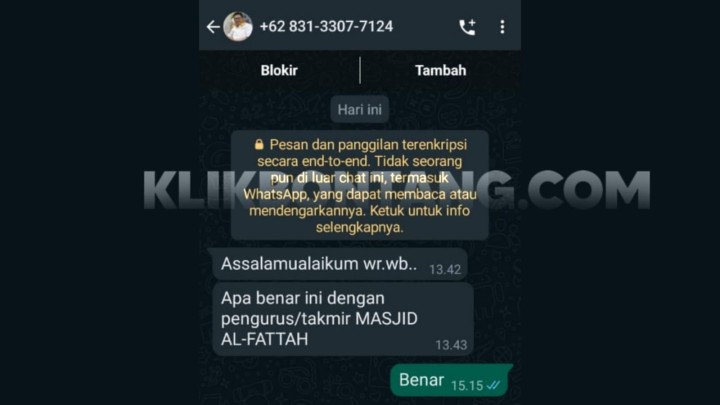 Waspada, Penipu Mengaku Wali Kota Bontang Minta Uang ke Pengurus Masjid