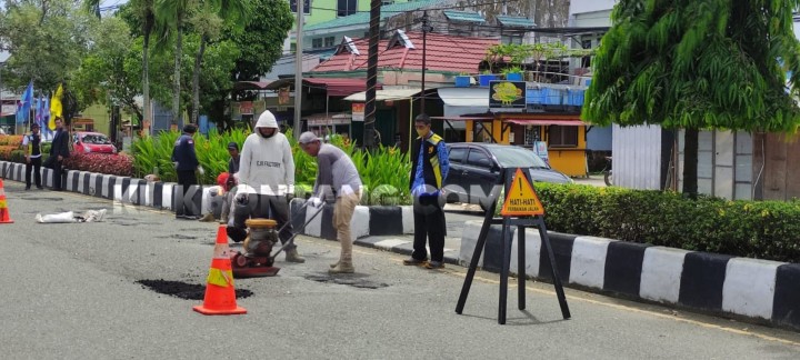 Rehab Jalan di Tengah Kota Bontang Proses Lelang, Anggaran Rp 2,7 Miliar