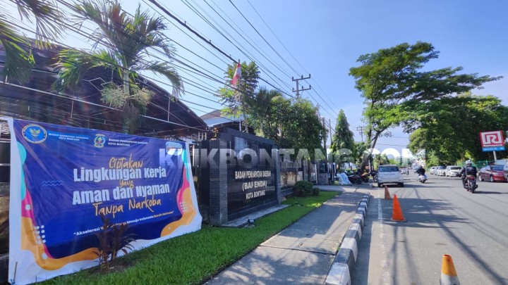 Gerakan Anti Narkoba; Pemkot Bontang Pasang Spanduk Tiap Kantor, Jadwalkan Tes Urin Rutin