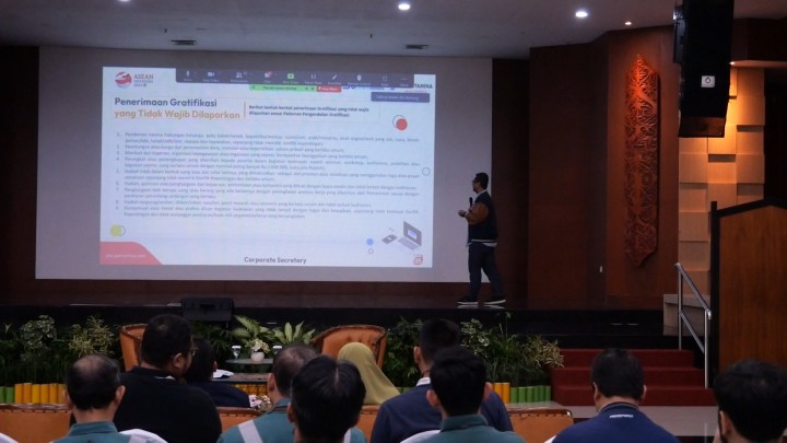 Komitmen Wujudkan Tata Kelola Perusahaan yang Baik, PHE Gelar Sosialisasi Implemetasi GCG di Badak LNG