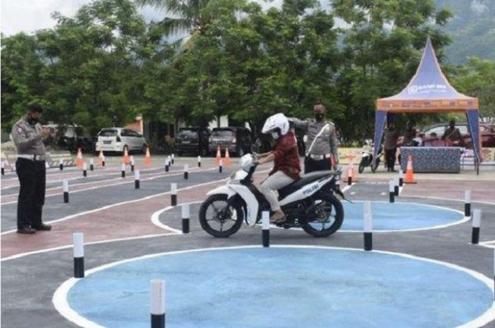 6 Kapolsek Gagal Praktik Zig-zag Ujian SIM C, Kapolri Minta Tes Diubah