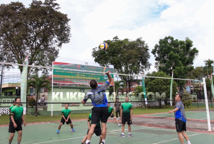 HUT Kodam VI/Mulawarman Ke-65, Kodim 0908 Bontang Gelar Beberapa Turnamen Olahraga hingga Baksos