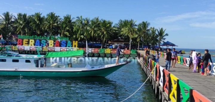 Puncak Libur Idul Adha 1444 Hijriah, Pulau Beras Basah Dikunjungi 2 Ribu Wisatawan