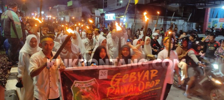 Seribu Peserta Pawai Obor Meriahkan Tahun Baru Islam di Bontang Bulan Ini, Berikut Rutenya