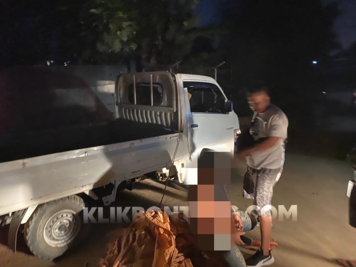 Maling Besi di Pabrik Bekas Abu Soda di Bontang Diringkus Polisi