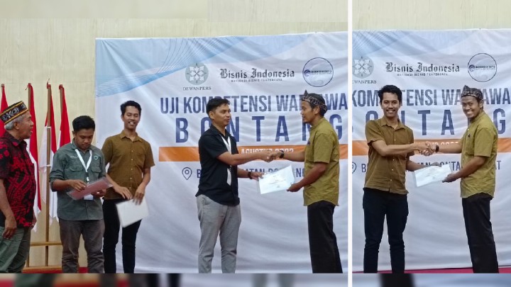 Pimred dan Redaktur Klikkaltim Jadi Peserta Terbaik Uji Kompetensi Jenjang Utama & Madya