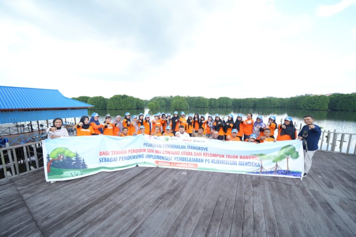 Pupuk Kaltim Perluas Manfaat Konservasi Mangrove Melalui Implementasi Kurikulum Merdeka