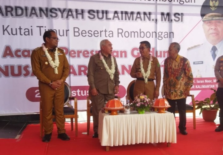 Resmikan Gedung Baru STIE Nusantara Sangatta, Gubernur: Anggaran BKT Tahun Ini Rp500 M
