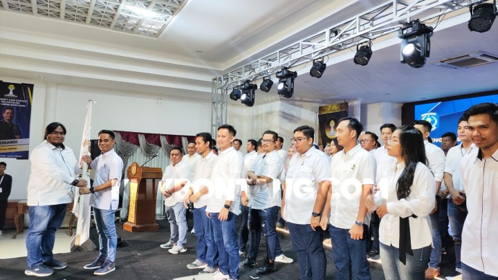 Ketua Hipmi Bontang Winardi dan Pengurus Periode 2023-2026 Resmi Dilantik